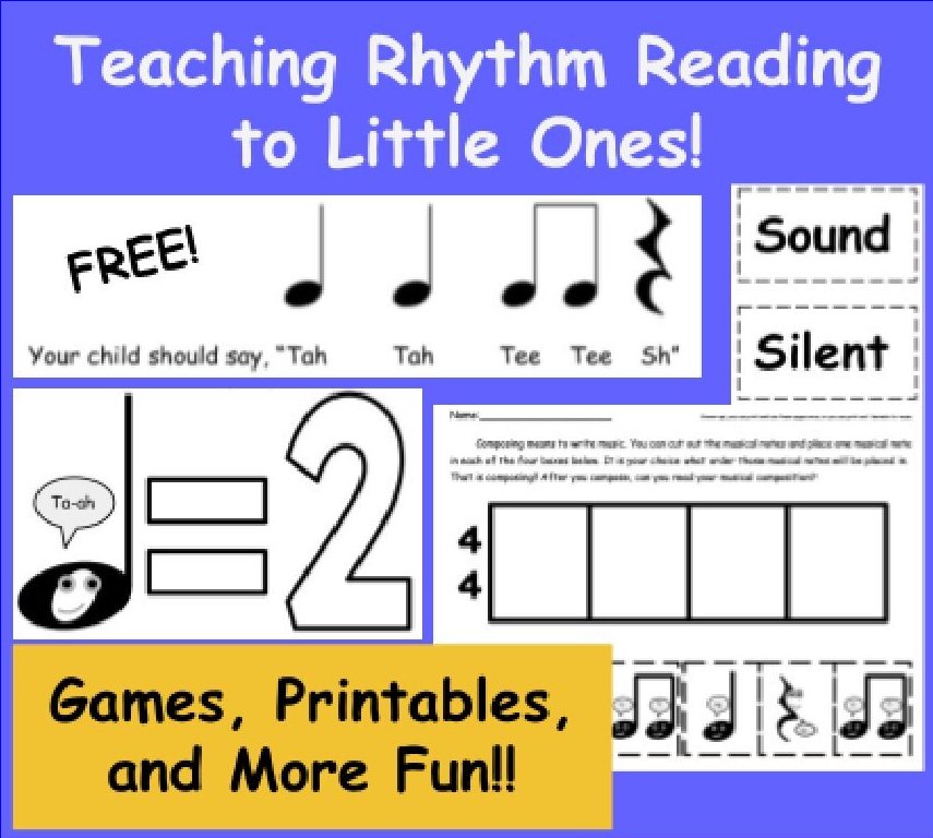 Teaching Rhythm to Preschoolers Preview